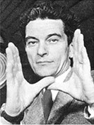 Georges Rouquier, réalisateur des films Farrebique et Biquefarre.